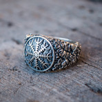 Viking Collection // Oak Leaves + Helm of Awe Ring (10)
