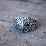 Viking Collection // Oak Leaves + Helm of Awe Ring (13)