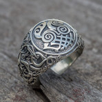 Urnes Ornament + Sleipnir Ring (10.5)