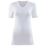 Unisex V-Neck Short Sleeve T-Shirt // Snow White (XS)
