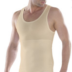 Men's Shapewear Tank Top // Nude (2XL)