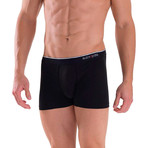 Men's Striped Boxers // Black // Pack of 2 (XL)
