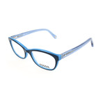 Women's 6058 OLX Optical Frames // Navy Azure + Transparent Blue