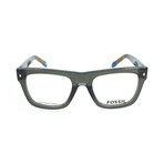 Men's 6029 GXT Optical Frames // Transparent Dark Green Khaki Mud
