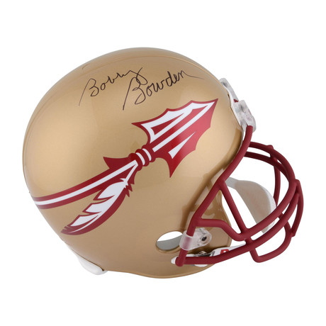 Signed Riddell Speed Replica Helmet // Florida State Seminoles // Bobby Bowden
