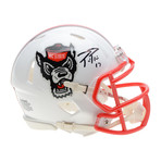 Signed Riddell Speed Mini Helmet // NC State Wolfpack // Philip Rivers 