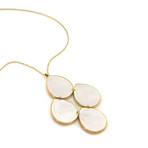Ippolita Polished Rock Candy 18k Yellow Gold Multi-Stone Teardrop Pendant Necklace I
