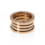 Bulgari B Zero 18k Rose Gold Band Ring // Ring Size: 6