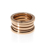 Bulgari B Zero 18k Rose Gold Band Ring // Ring Size: 6