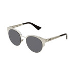 Dior // Women's Diorama Mini Sunglasses V1 // Sliver + Gray