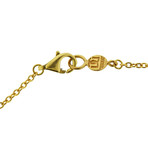 Gurhan 22k Yellow Gold Diamond Station Necklace