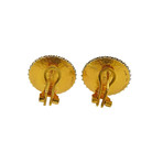Gurhan 18k White Gold + 24k Yellow Gold Large Lentil Ice Diamond Earrings