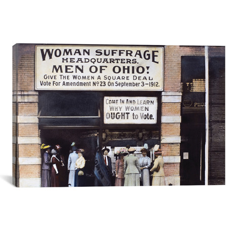 Suffrage Headquarters // Granger (18"W x 12"H x 0.75"D)