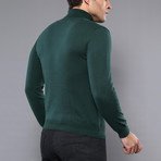 Chuck Slim Fit Turtleneck Knit Sweater // Green (XL)