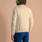 CJ Slimfit O Neck Knit Sweater // Beige (XL)