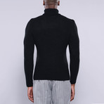 Peter Slimfit Turtleneck Knitwear // Black (S)
