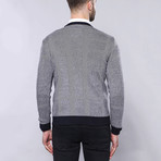 Shanon Slim Fit Circle Neck Knit Sweater // Gray (M)