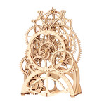 DIY Mechanical Gear 3D Wooden Puzzle // Pendulum Clock