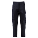 Woven Cargo Draw Pant // Navy (M)
