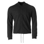 Knit Snap Coach Jacket // Black (XL)