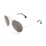 Carrera // Unisex CA131S Sunglasses // Gold + Black