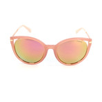 Polaroid // Women's PLD4067FS Sunglasses // Pink + Gold