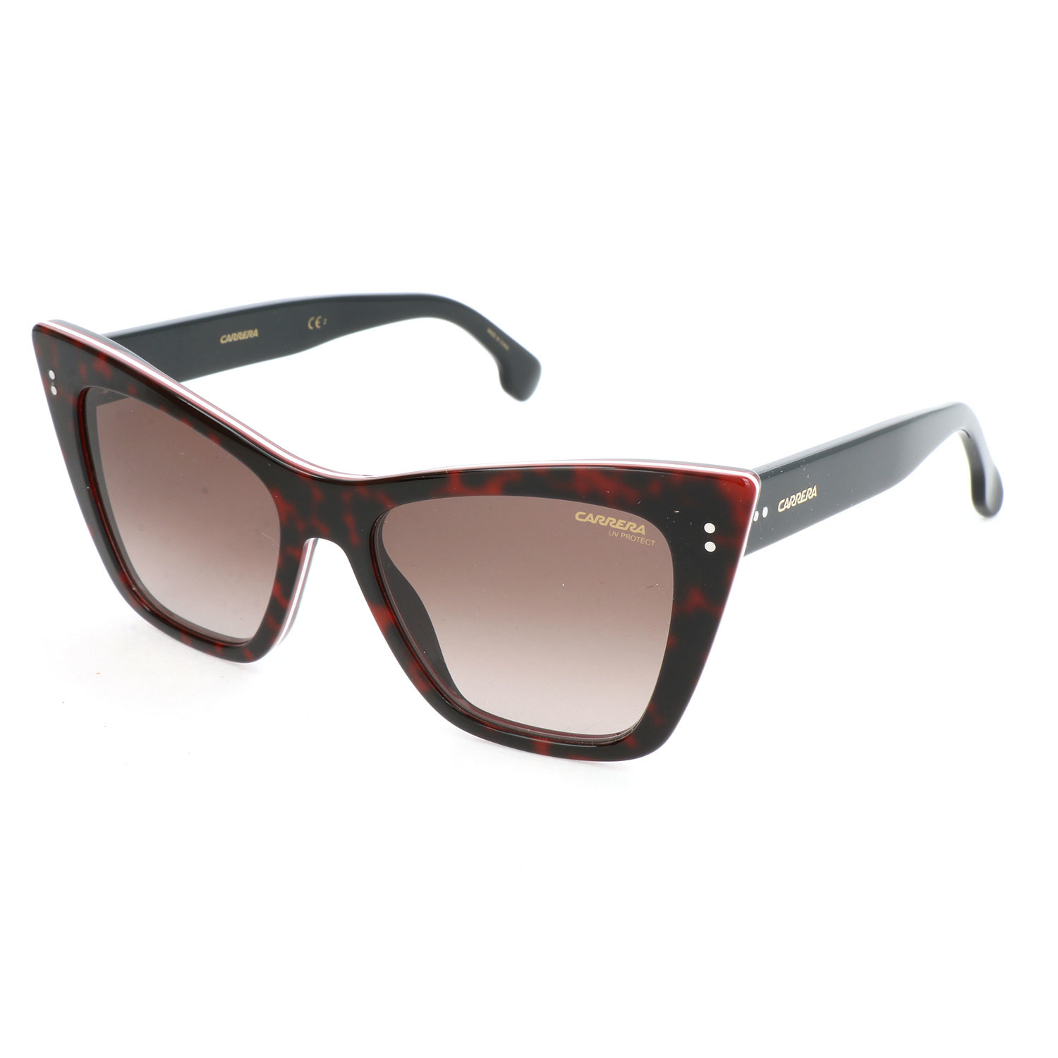 Carrera // Women's CA1009S Sunglasses // Red Havana + Brown - Carrera ...