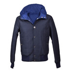 Quilted Jacket // Navy (Euro: 54)