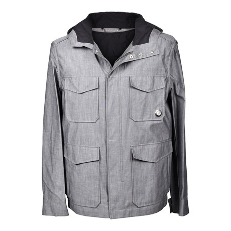 Jacket + Removable Vest // Gray + Black (Euro: 44)