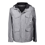 Jacket + Removable Vest // Gray + Black (Euro: 48)