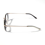 Women's Gold Plated Limited Edition Eyeglasses// Ivory Buffalo Horn