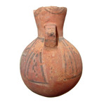 Pre-Columbian Huari Anthropomorphic Jar // 650 - 800 Ad