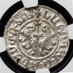 Medieval Armenia, King Levon I, 1198-1219 Ad // Silver Coin