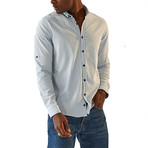 Belo Long Sleeve Button Up Shirt // Light Blue (L)