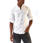 Natal Long Sleeve Button Up Shirt // White (2XL)