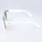 Jimmy Choo // Women's FF0195 Sunglasses // Matte Crystal White