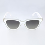 Jimmy Choo // Women's FF0195 Sunglasses // Matte Crystal White