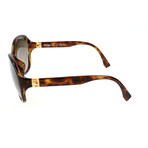 Fendi // Women's FF0032 Sunglasses // Havana Spotted