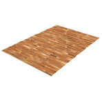 Nicole Cowhide Patchwork Rug