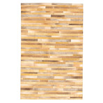 Bridgette Cowhide Patchwork Rug