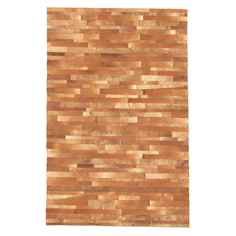 Nicole Cowhide Patchwork Rug