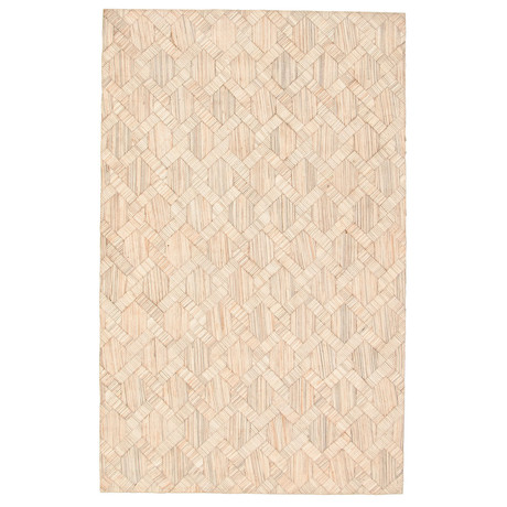 Ana Cowhide Patchwork Rug