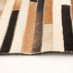 Jazmin Cowhide Patchwork Rug