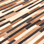 Jazmin Cowhide Patchwork Rug