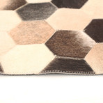 Agustina Cowhide Patchwork Rug