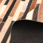 Jazmin Cowhide Patchwork Rug