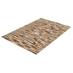 Jazmin Cowhide Patchwork Rug