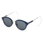 Men's Magnitude Sunglasses // Palladium Blue + Dark Gray