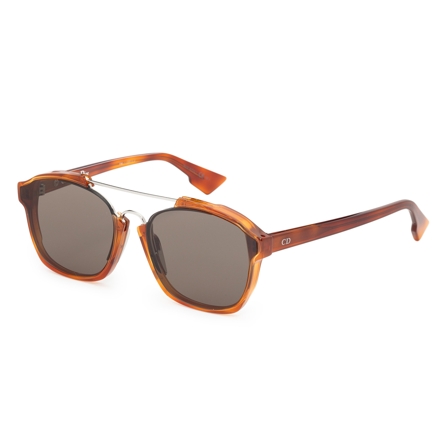 Women's Abstract Sunglasses // Light Havana + Brown - Dior - Touch of ...