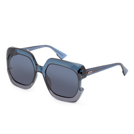 Women's Gaia Sunglasses // Blue + Gray